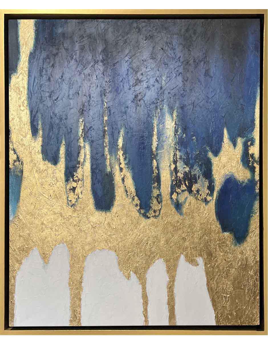 Pintura Magic Ocean mixta Abstracto