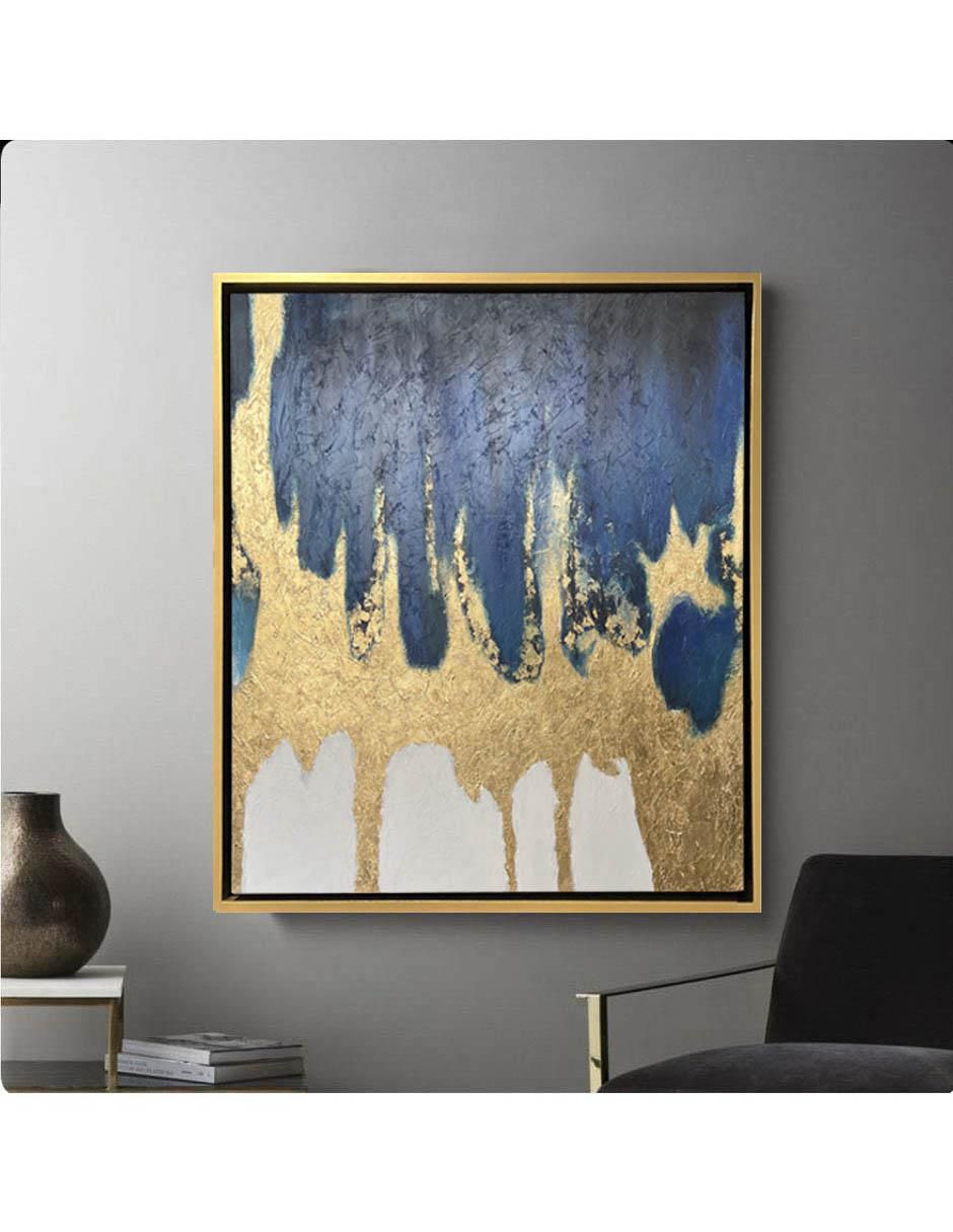 Pintura Magic Ocean mixta Abstracto 4