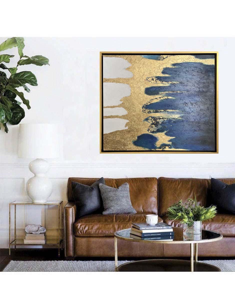 Pintura Magic Ocean mixta Abstracto 5