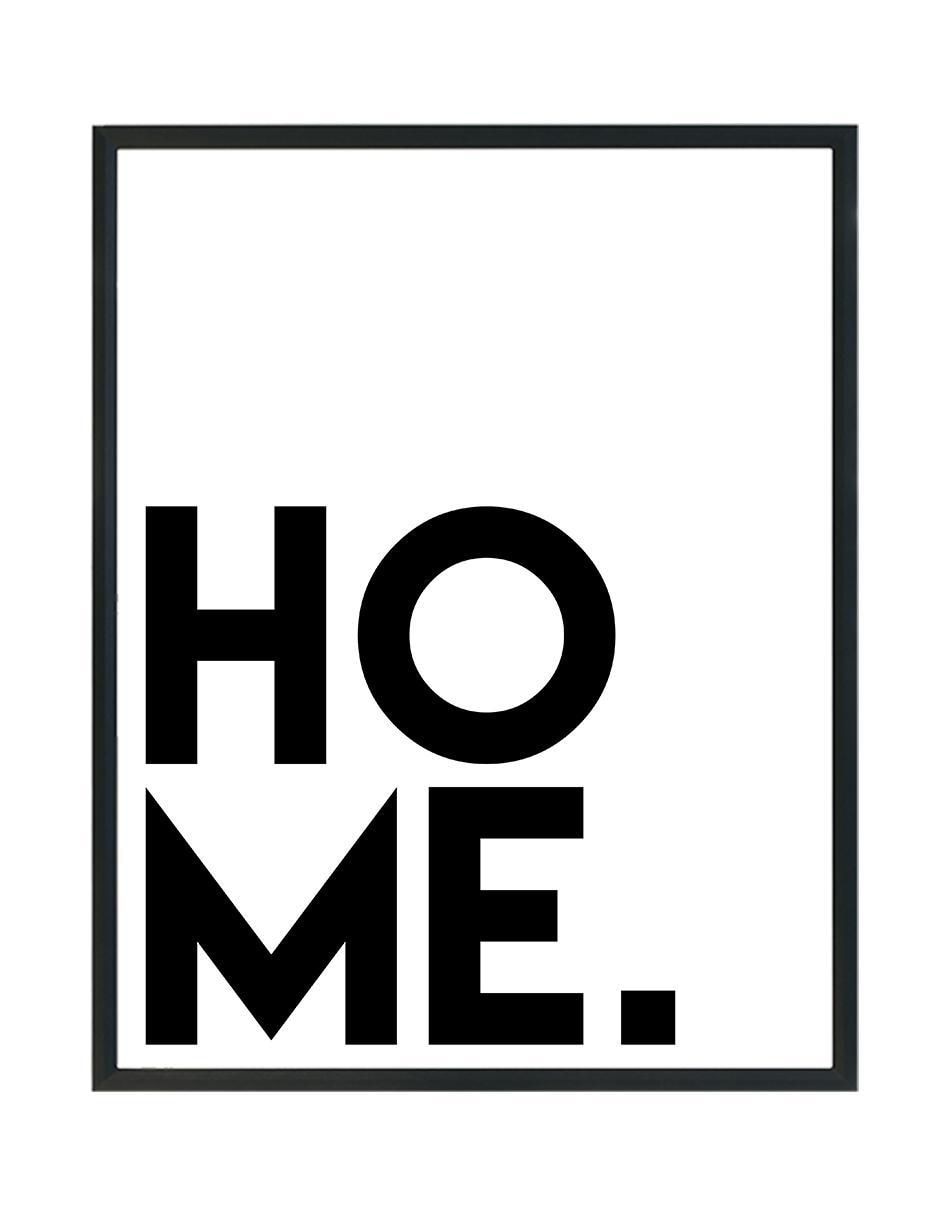 Cuadro decorativo Home
