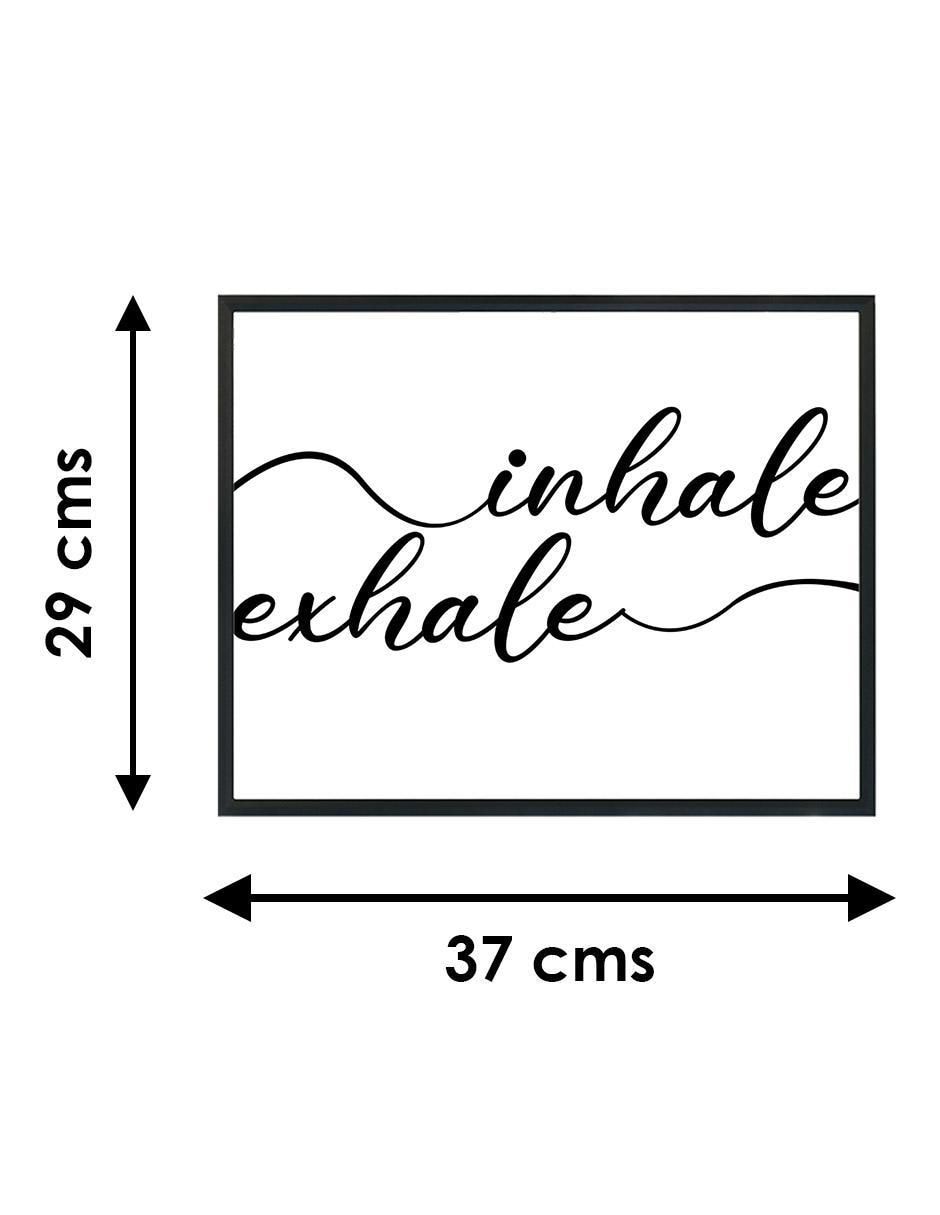 Cuadro decorativo Inhale Exhale 5