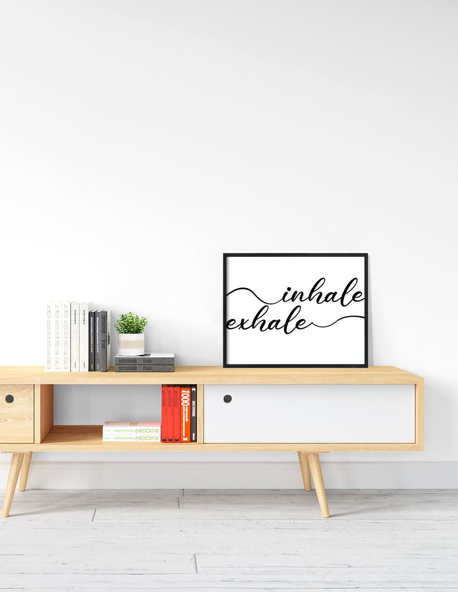 Cuadro decorativo Inhale Exhale 4