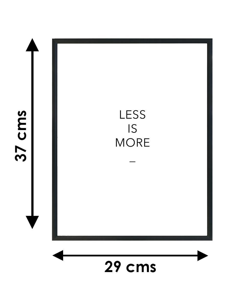 Cuadro decorativo Less is More 5