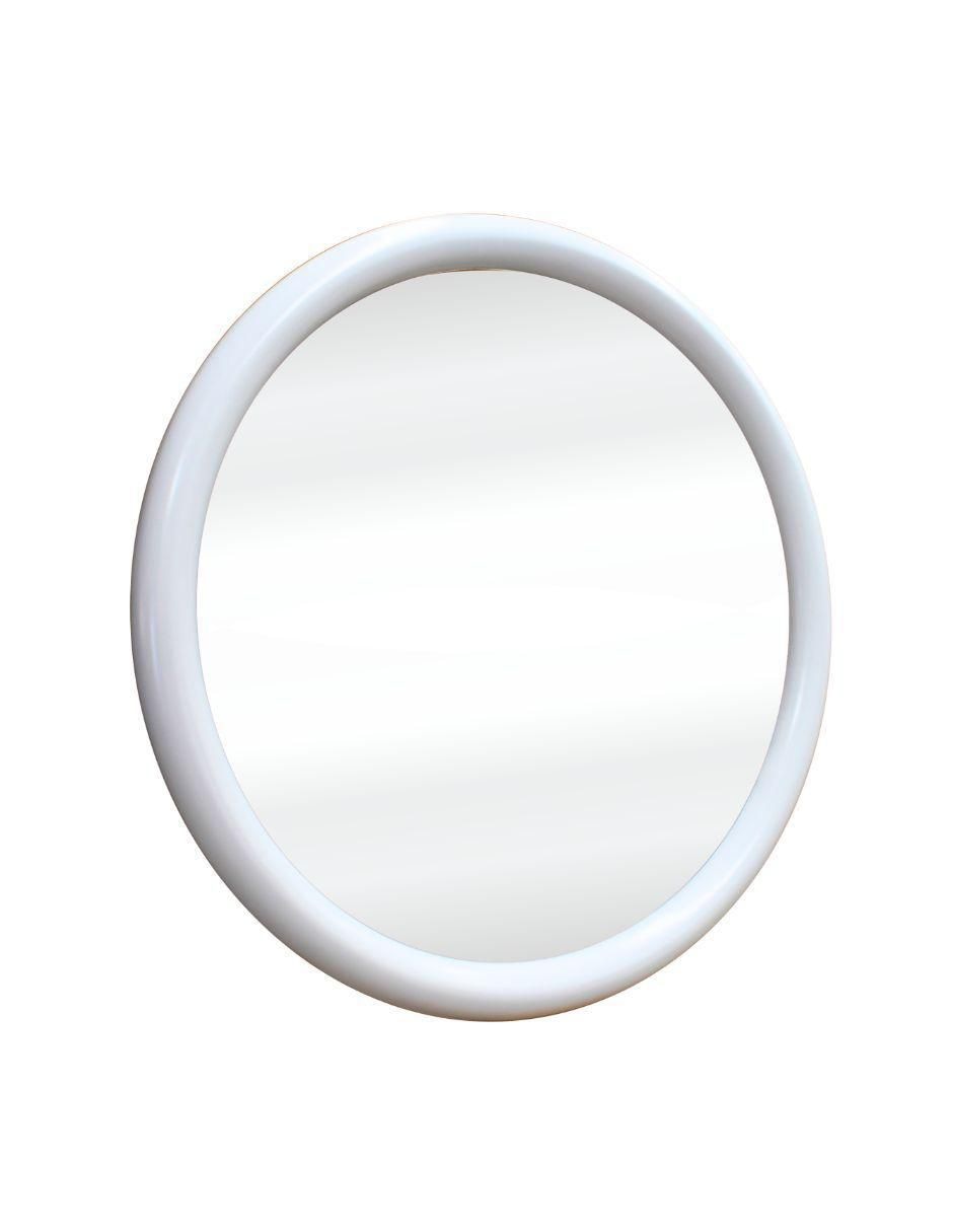 Espejo circular Aura Blanca 2