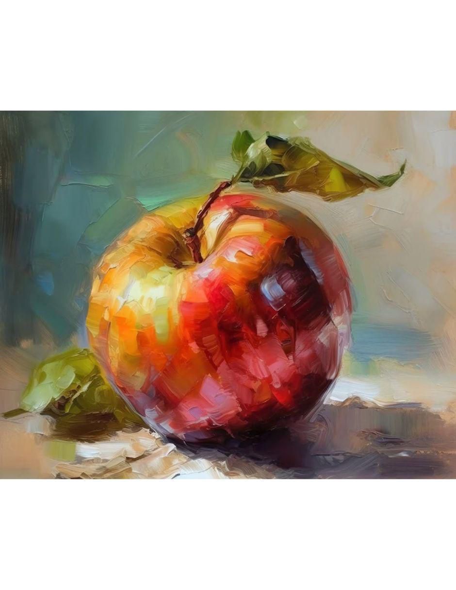 Cuadro decorativo Manzana