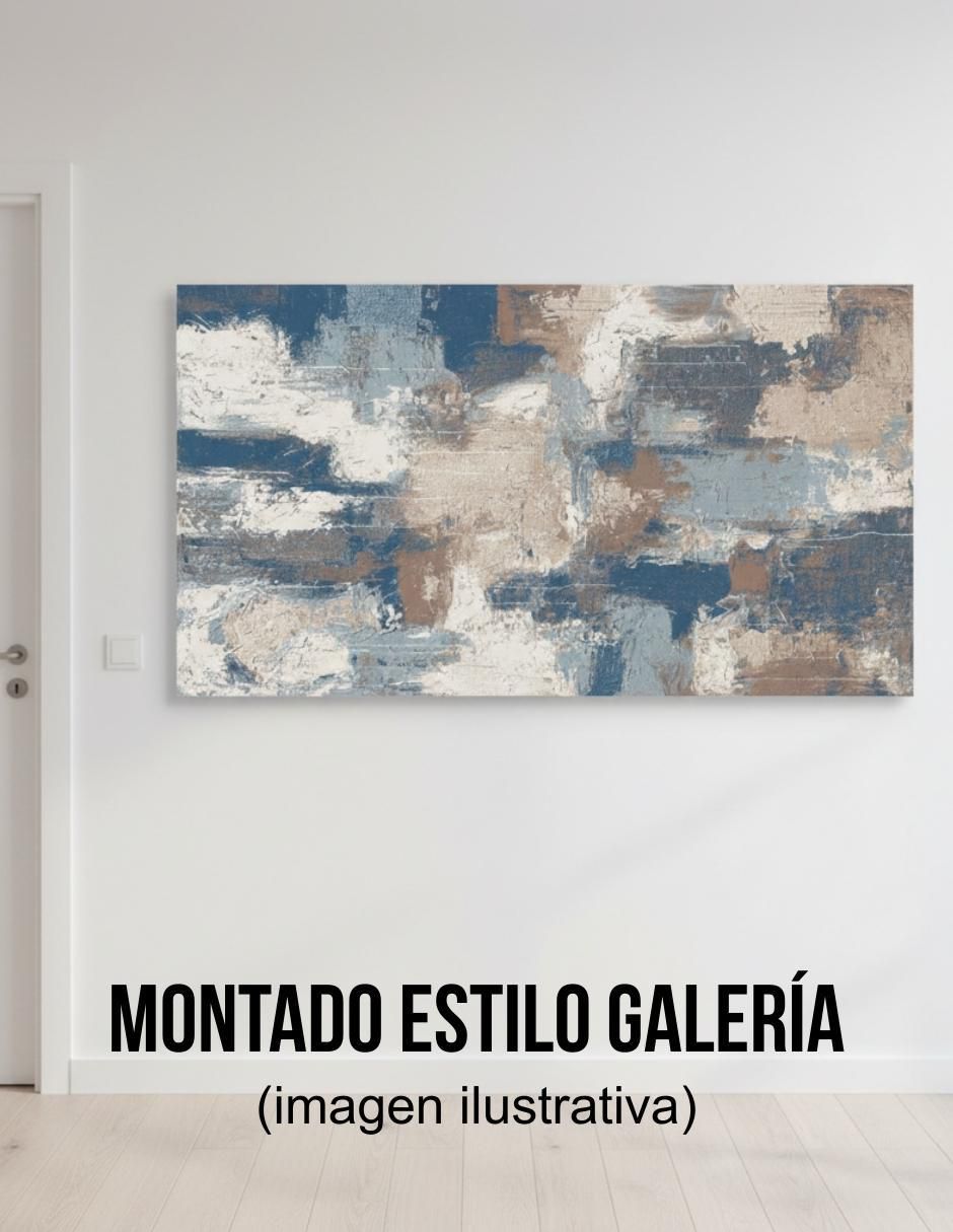 Cuadro decorativo Azul Grisáceo 3