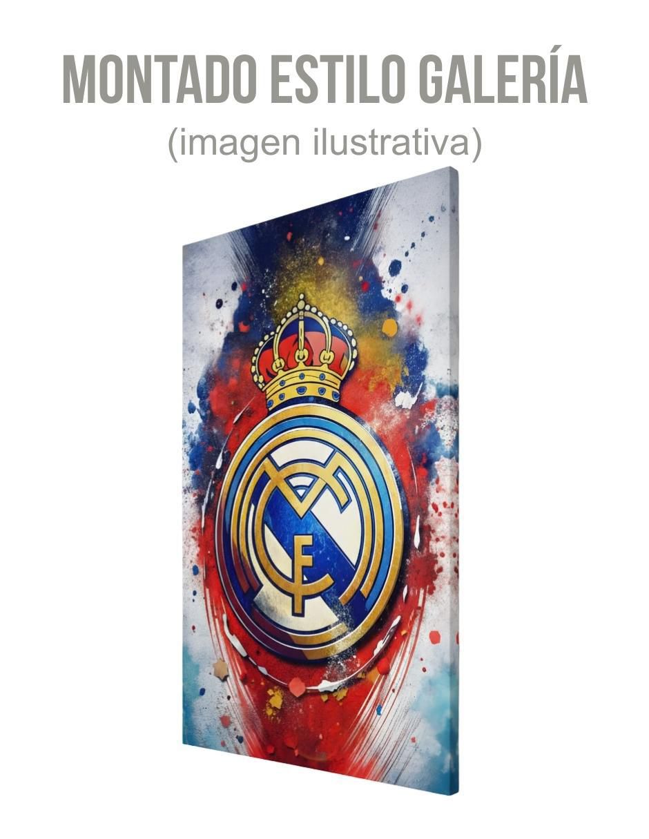Cuadro decorativo Fútbol Escudo Real Madrid 3