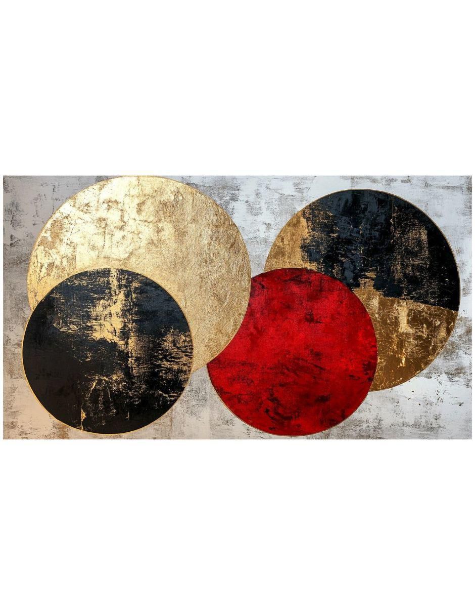 Cuadro decorativo Impresión Esferas Aureas