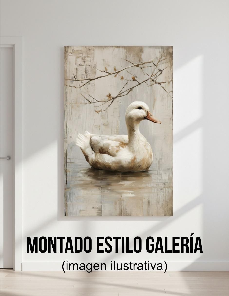 Cuadro decorativo impreso Animal Pato 3