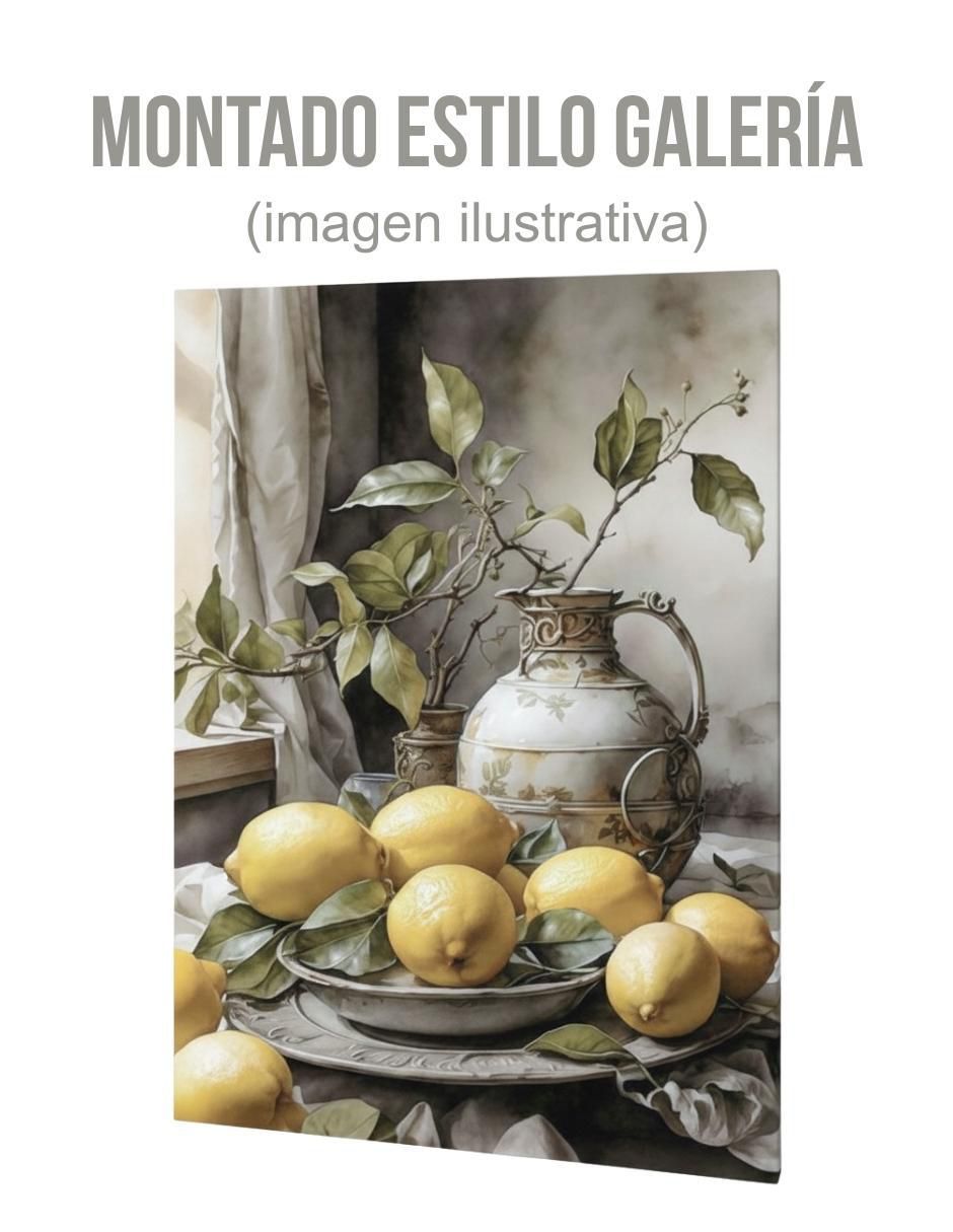Cuadro decorativo Limones 3