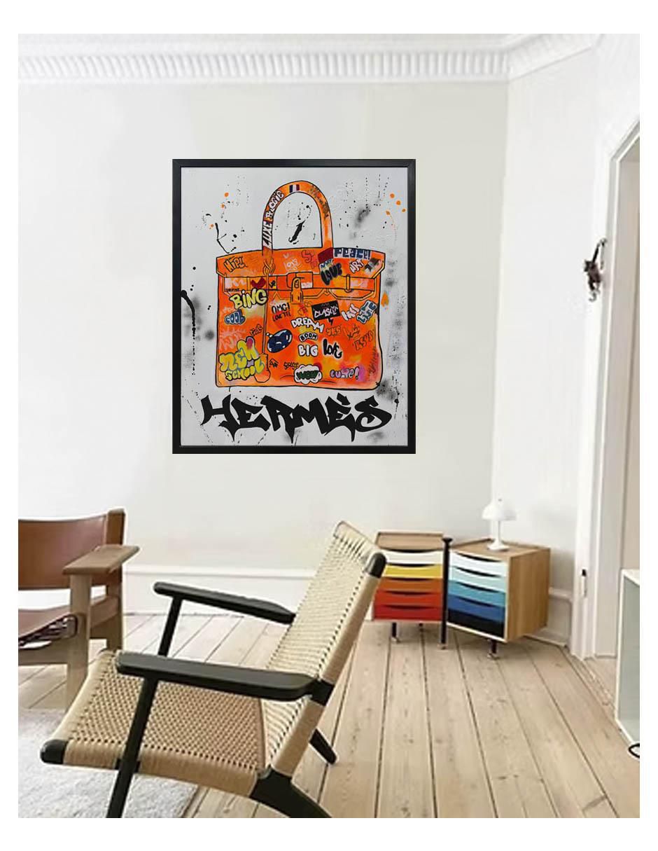 Pintura Hms técnica mixta Pop 2