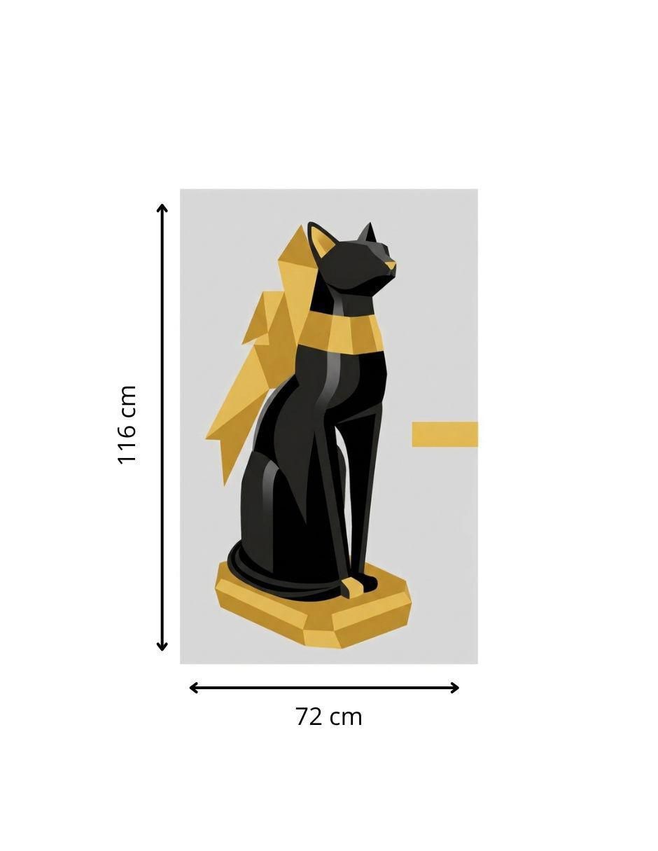 Cuadro decorativo Felino Egipcio