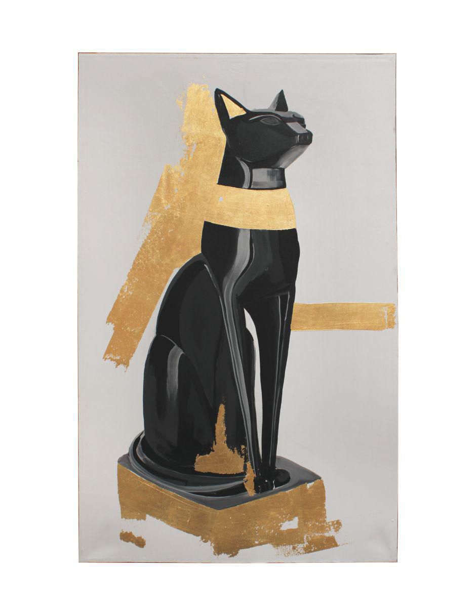 Cuadro decorativo Felino Egipcio