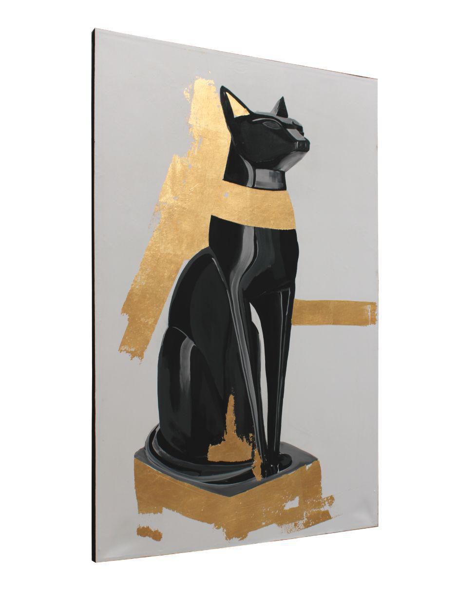 Cuadro decorativo Felino Egipcio 2
