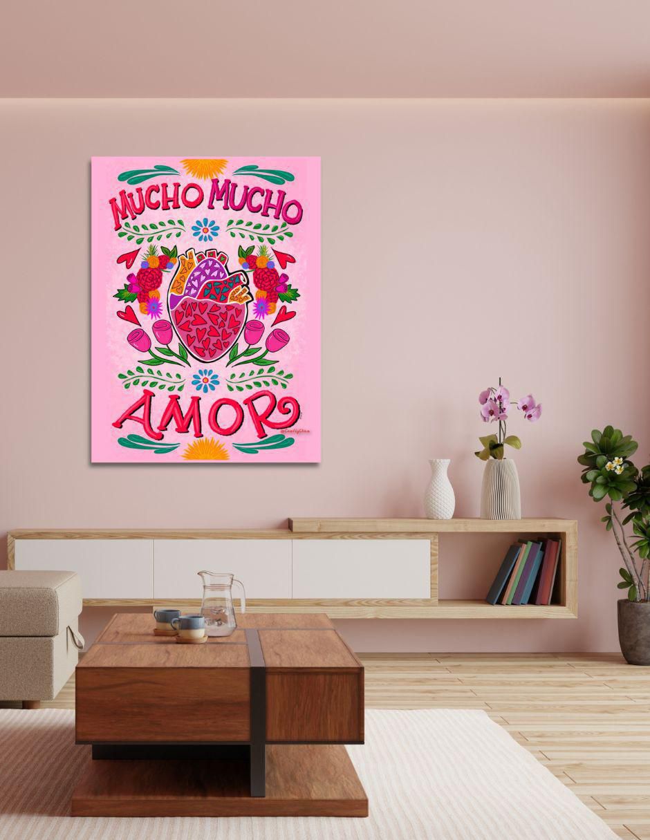 Cuadro decorativo Mucho Mucho Amor 2