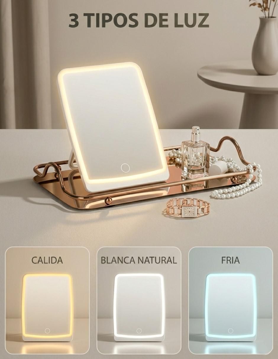 Espejo con luz 5
