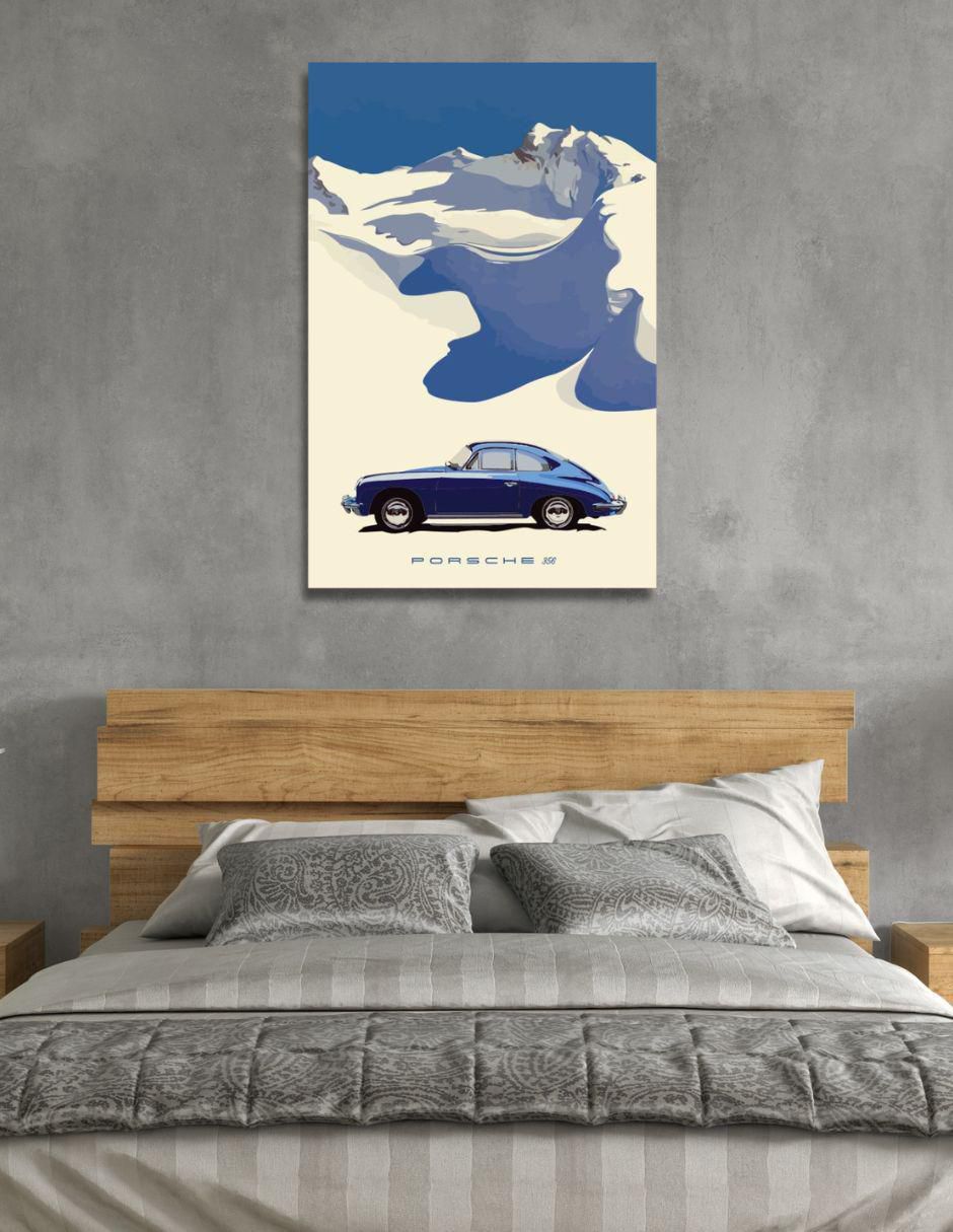 Cuadro decorativo Porsche Impreso 2