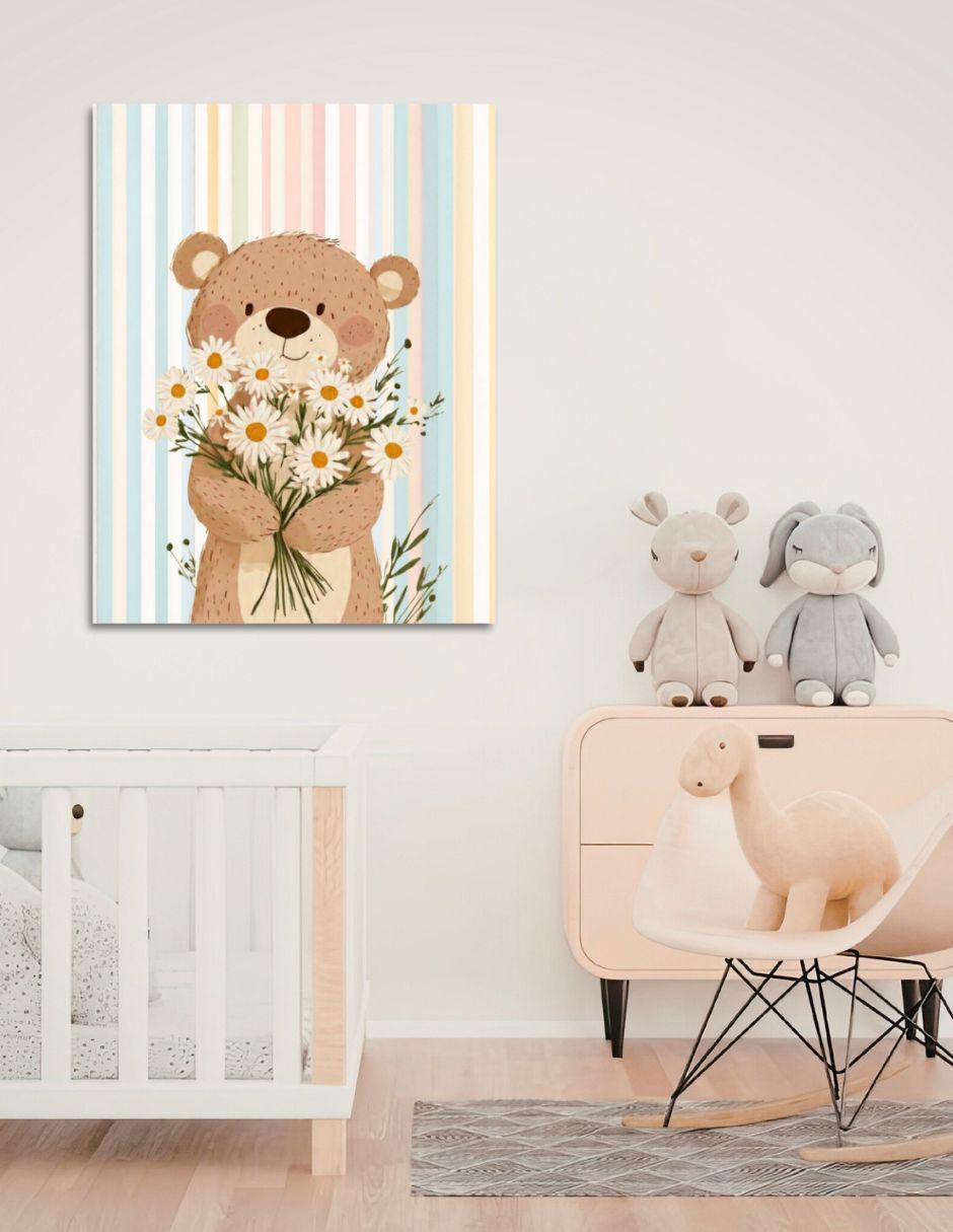 Cuadro decorativo Osito Impreso 2