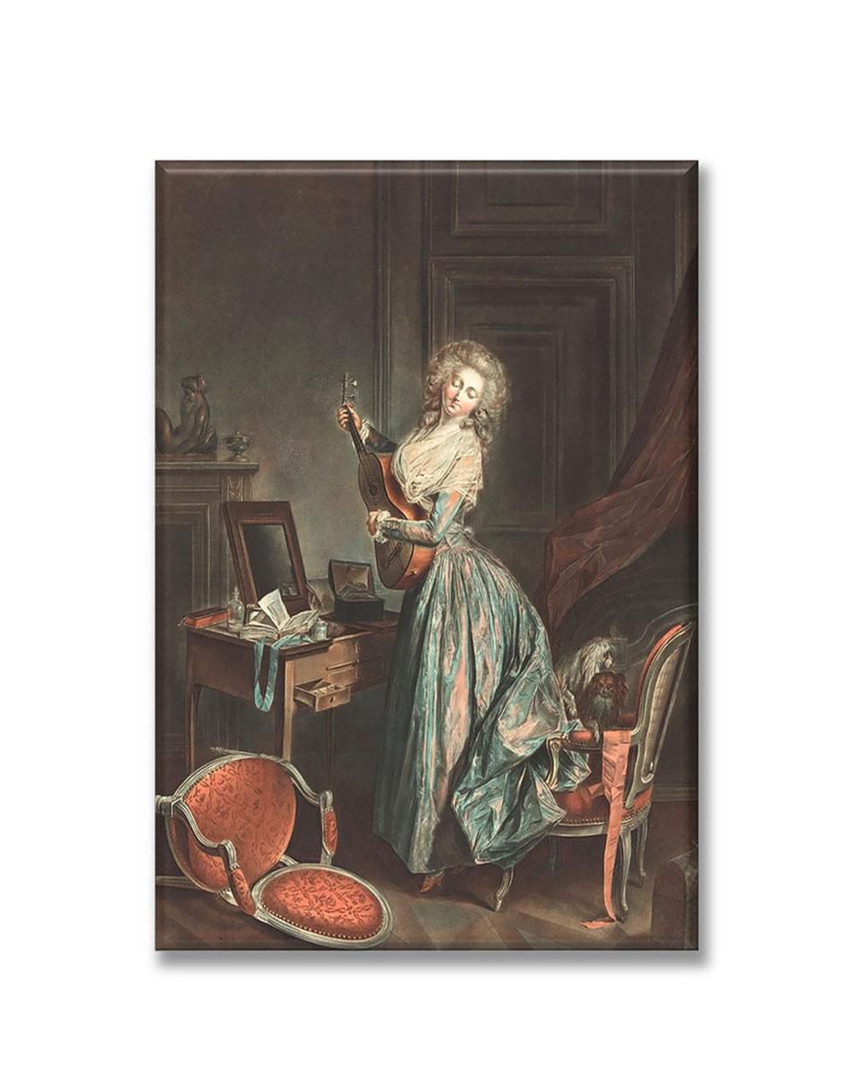 Cuadro decorativo Mujer tocando la guitarra Cuadro decorativo Mujer tocando la guitarra