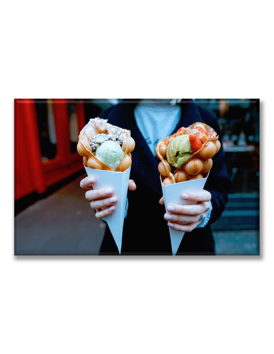 Cuadro decorativo Bubble waffles Cuadro decorativo Bubble waffles